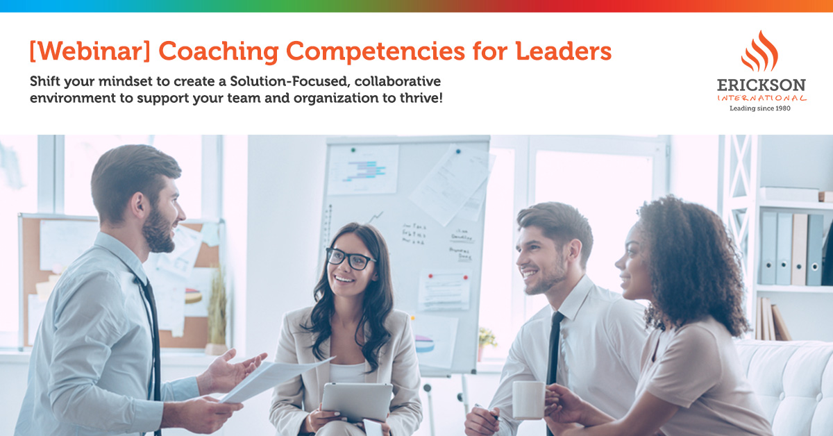 Webinar: Coaching Competencies for Leaders